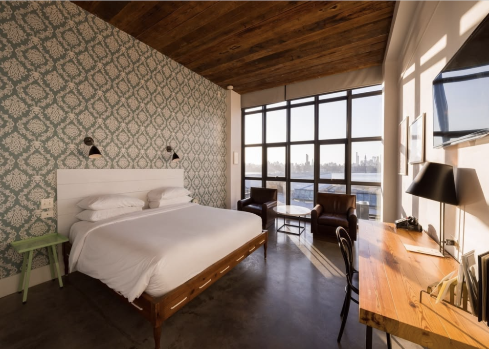 Wythe Hotel, el hotel boutique en Brooklyn con una llave Michelin